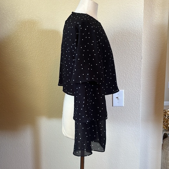 Majorelle polka dot chiffon blouse - Picture 4 of 7